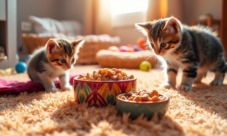 Alimentacao-Adequada-para-Filhotes-de-Gato Como Cuidar de um Filhote de Gato