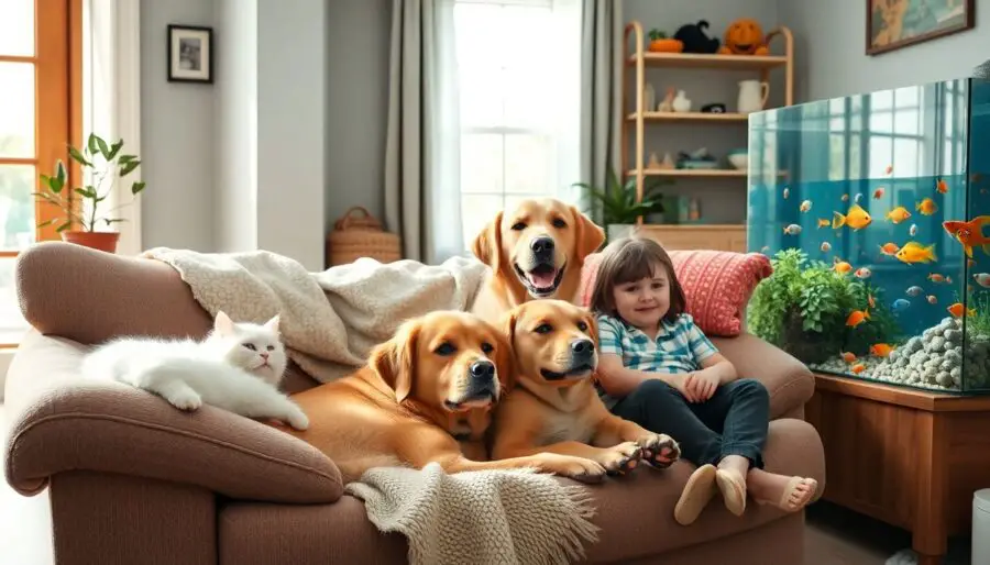 Animais de estimação e saúde mental