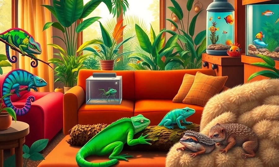 O-Que-Sao-Animais-de-Estimacao-Exoticos Animais de Estimação Exóticos: Guia Completo para Cuidados e Bem-estar
