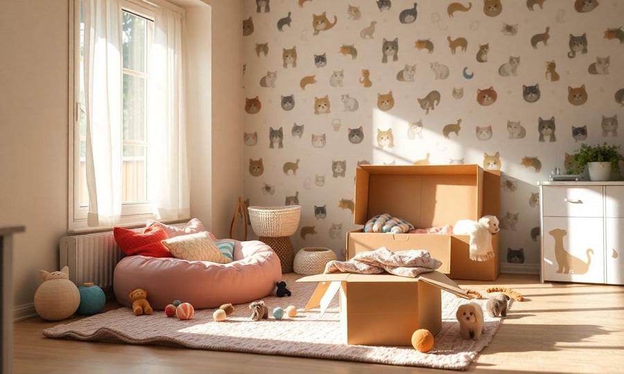 Preparando-a-Casa-para-Receber-um-Filhote-de-Gato Como Cuidar de um Filhote de Gato