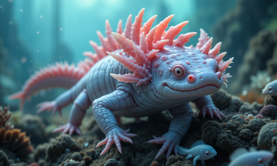 Axolote-um-animal-de-estimacao-exotico Animais de Estimação Exóticos: Guia para Cuidados e Bem-estar