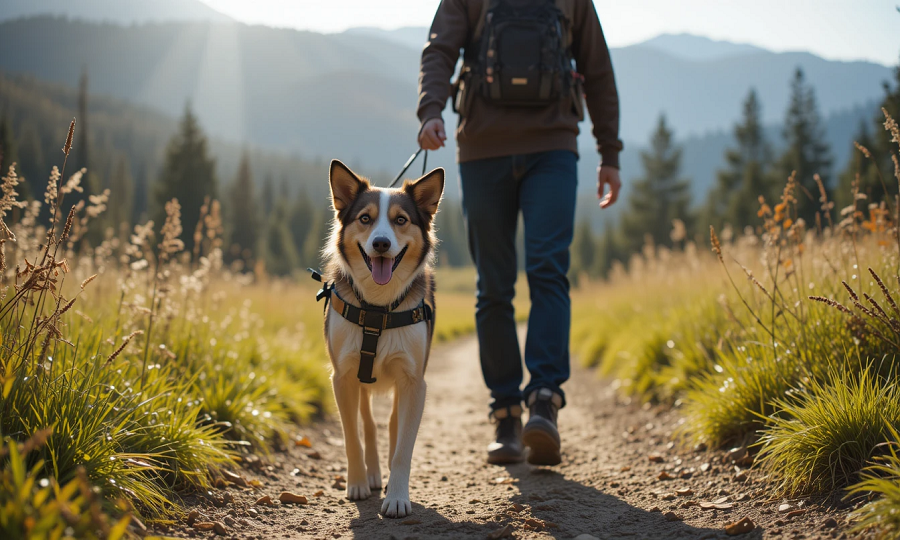 Cao-em-trilha-com-dono Raças de Cachorro: As Melhores para o Seu Estilo de Vida