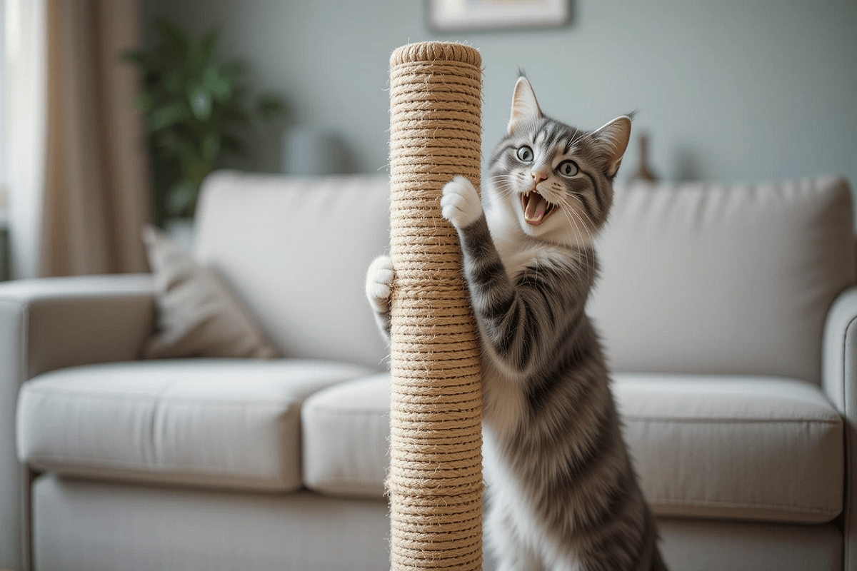 O Que Fazer Para o Gato Não Arranhar o Sofá