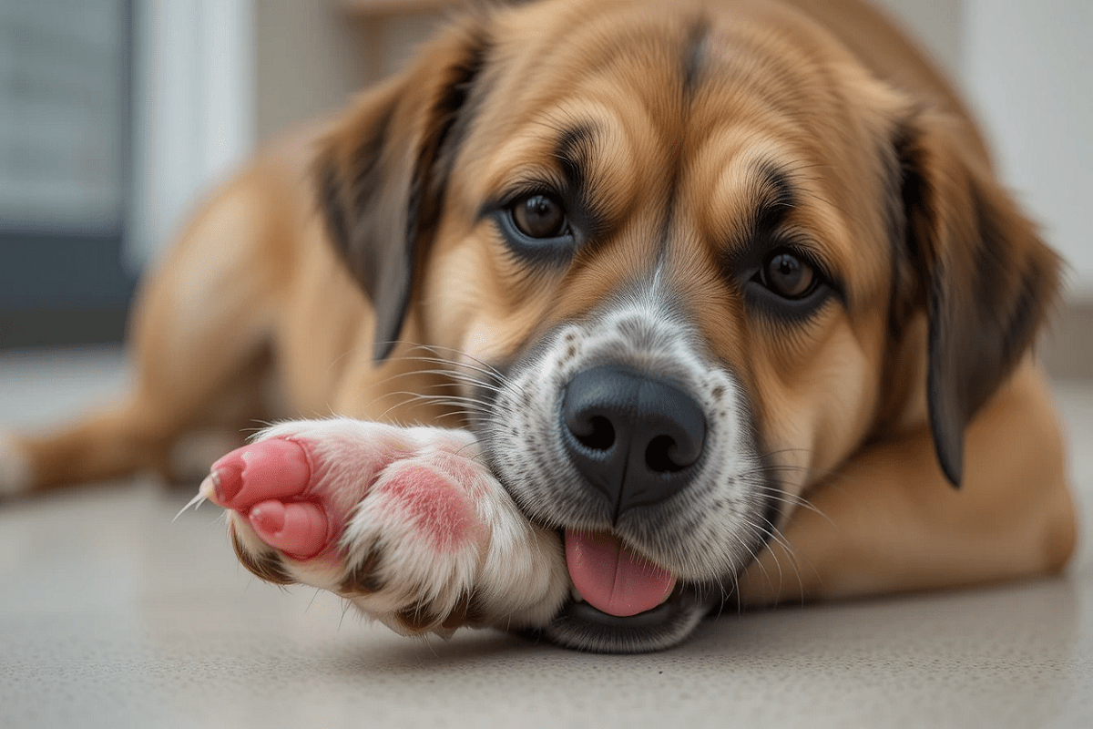 Unha De Cão inflamada