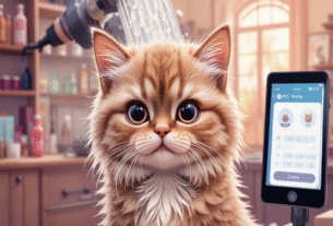 Quais serviços de banho e tosa para gatos oferecem agendamento online?