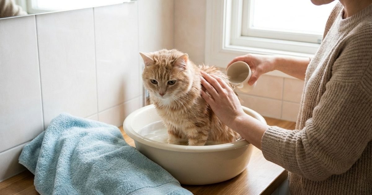 Como dar banho em gato sem estresse?