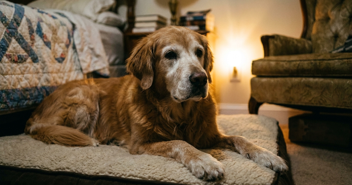 O Que Fazer Quando o Cachorro Idoso Começa a Trocar o Dia Pela Noite