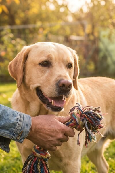Como Ensinar o Comando "Solta" Para Cães Que Pegam Objetos Perigosos