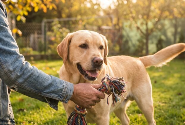 Como Ensinar o Comando "Solta" Para Cães Que Pegam Objetos Perigosos